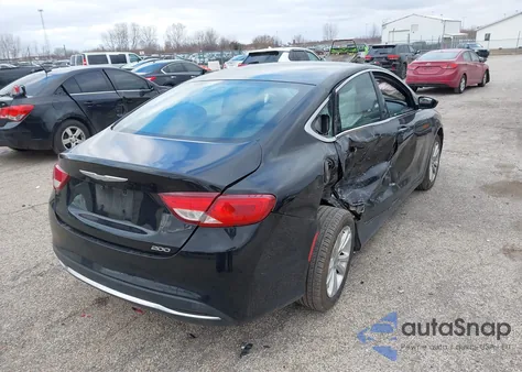 2016 Chrysler 200 Limited from USA, damaged, VIN 1C3CCCAB5GN130055